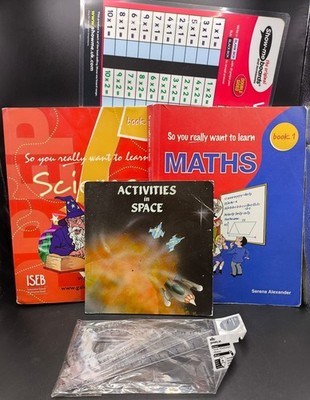 Galore Park ISEB Maths Science Books Bundle Show-Me Mat Geometry Set Space
