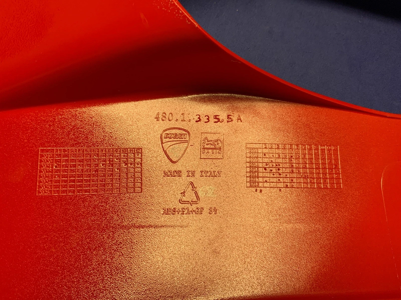 Ducati Right Lower Fairing (Ducati Red) Panigale V2 2020-2025 OEM 48013772AB-1