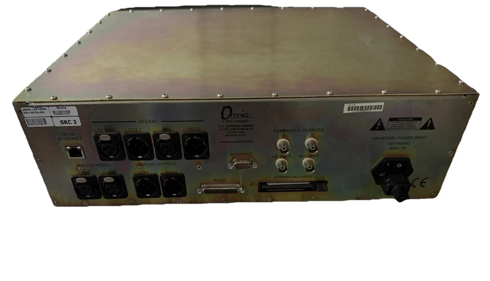 Telos Omnia 6 EXI FM/HD Broadcast Audio Processor - Image 3 of 4