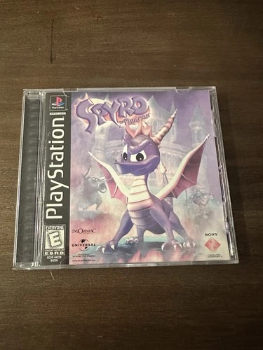 Spyro the Dragon (PlayStation 1, 1998) Black Label Tested