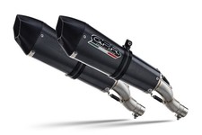 Scarico GPR  Honda Vtr 1000 Sp-1 2000/01 Coppia scarichi omologati con raccor...