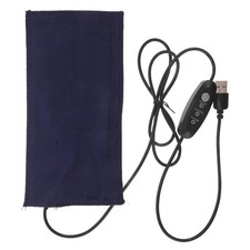 MERRYHAPY Reptile Heating Pad with Thermostat Nano Fiber Mat Under Tank Heater S