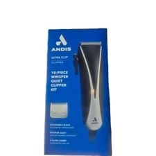 Andis Ultra Clip Hair Clippers, Quiet Motor Home Barber Beard Cutting Clipper