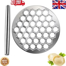 37 Holes Dumpling Mould Maker Ravioli Aluminum Mold Pelmeni Kitchen DIY Tool UK