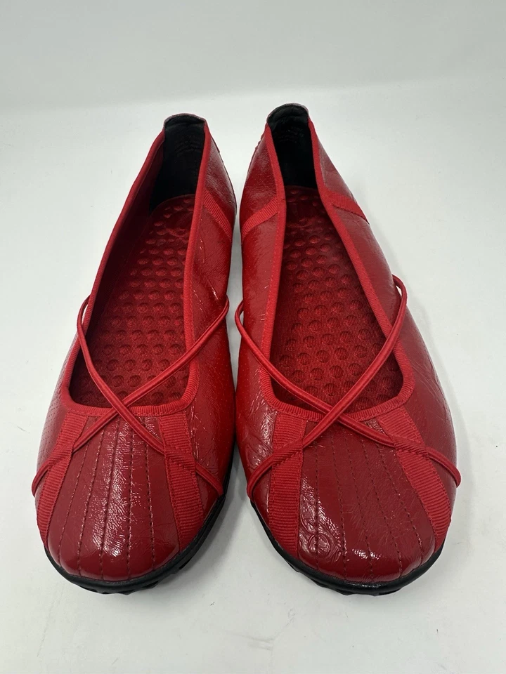 Pisos de ballet Privo para mujer talla 7 rojos Foto 3 de 4