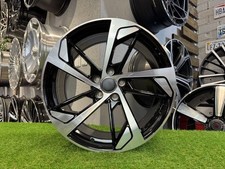 4X 19 Pouces 5X112 Jantes Noires Poli Style Audi RS5 : S'adapte Pour Q7 A7 A8