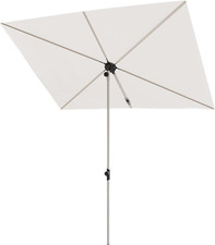 Grand Patio Balcony Umbrella, JENA 6X4 FT Outdoor Umbrella, Rectangular Flat Can