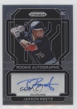 2022 Panini Prizm Rookie Auto Jakson Reetz #RA-RE Auto 4l3