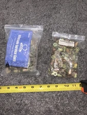 200 QTY! Bulk- 3/8” & 1/4” Zinc Pl. Carbon Steel Glark Rivet Threaded Insert