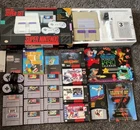 HUGE  SUPER SET LOT Sought After Nintendo Games & Ex Cond TONS!!!