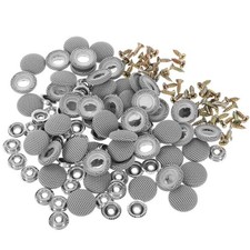 50 Pcs Car Ceiling Material Roof Lining Repair Kit Headliner Buttons