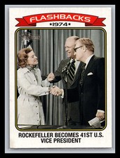 Nelson Rockefeller 2023 Topps Heritage #NF-10 News Flashbacks