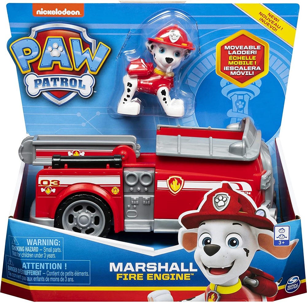 Пожарная машина Spin Master Paw Patrol Marshalls с фигуркой Маршалла, США, продавец