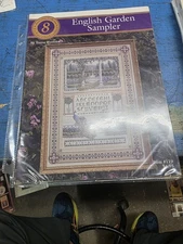 Teresa Wentzler’s “English Garden Sampler” Cross Stitch Leaflet Pattern 