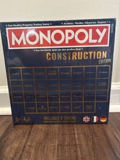 Monopoly Construction Edition Brand New Factory Sealed Rare Specialty Set 2024