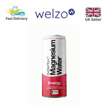 BetterYou Magnesium Water Energy 12x250ml Pomegranate & Rhubarb Sparkling Drink