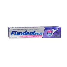 Plus Denture Adhesive Cream Gum Care 2 Oz By Fixodent