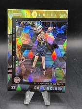 2025 Panini Caitlin Clark Chronicled Exclusive YELLOW CUBIC HOLO FOIL #48