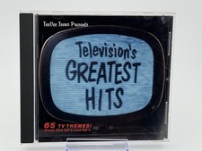 Television&rsquo;s Greatest Hits Vol 1 &ndash; 65 TV Themes 50s 60s CD 1986 TVT 016581110021