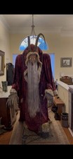 Spirit Halloween 6.5 Ft Krampus Animatronic Works/in Excellent Condition Rare
