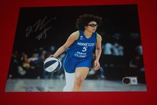WNMB 26 ROY OLIVIA MILES MINNESOTA LYNX Signed 8x10 photo Beckett COA BY174598