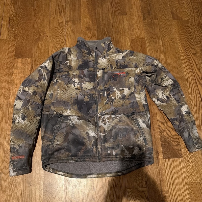 Men’s Large Duck Oven Jacket Optifade Timber