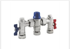 Reliance Valves HEAT112050 Easifit 4-in-1 TMV 15mm Thermostatic Mixing Valve