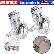 Adjustable Shower Head Holder Suction Cup Handheld Showerhead Wall Mount Bracket