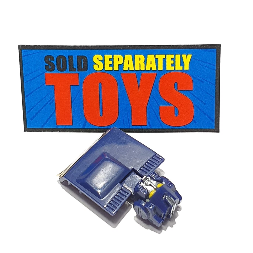 Transformers G1 Skids HEAD & CHEST PLATE piece original Hasbro Blue part - Image 3 of 4