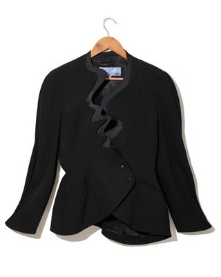 1989 Thierry Mugler Suit (Squiggle hem skirt suit / Buick Collection)