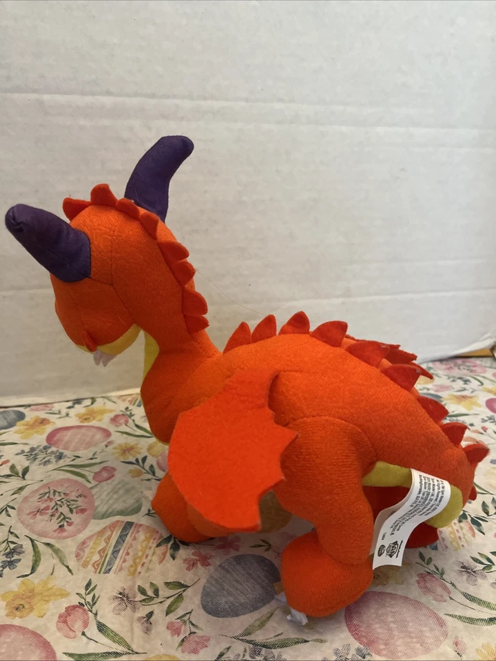 2021 Spin Master PAW PATROL Rescue Knights SPARKS THE Dragon Plush Stuffed Toy - Image 4 of 4