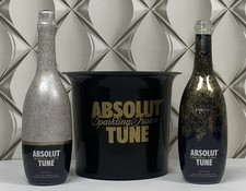 Absolut Tune Sparkling Fusion 0.7 + Orig. Kühler + Dekoflasche Absolut Vodka Set
