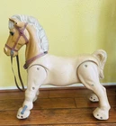 Vintage 1967 Marvel the Mustang Ride On Horse Marx Toys RARE 24” Early Patent