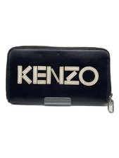 KENZO Long Wallet Leather Black Men's