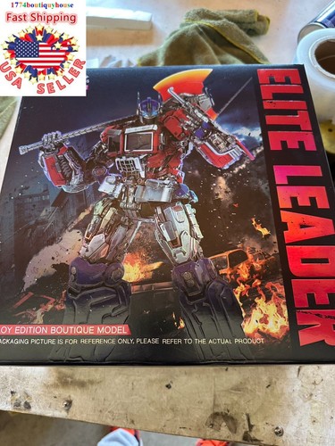 Neu DESIGN TRANSFORMATOR Optimus Prime Fantasmo Studio FS-01 Elite Leader 11,22" - Bild 13 von 23