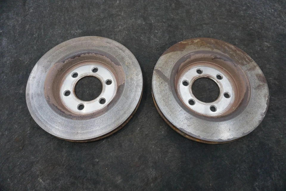 Juego Rotor Freno Delantero Izquierdo Derecho CL3Z1125 Ford F150 Raptor SVT Doble Cabina 2010-14 Foto 2 de 4