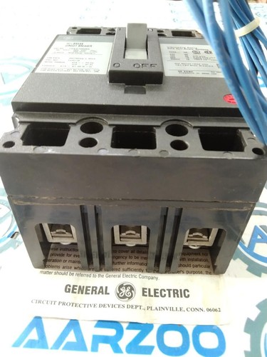 New GE THED136050 Circuit Breaker 50A 3 Pole 600V Amp General Electric - Picture 9 of 11