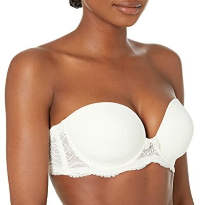 Simone Perele 271383 Woman Eden Strapless Plunge Smooth Cup Bra Woman Size 38D