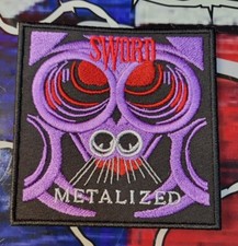 EMBROIDERED SWORD METALIZED PATCH Pleasae Read Ad