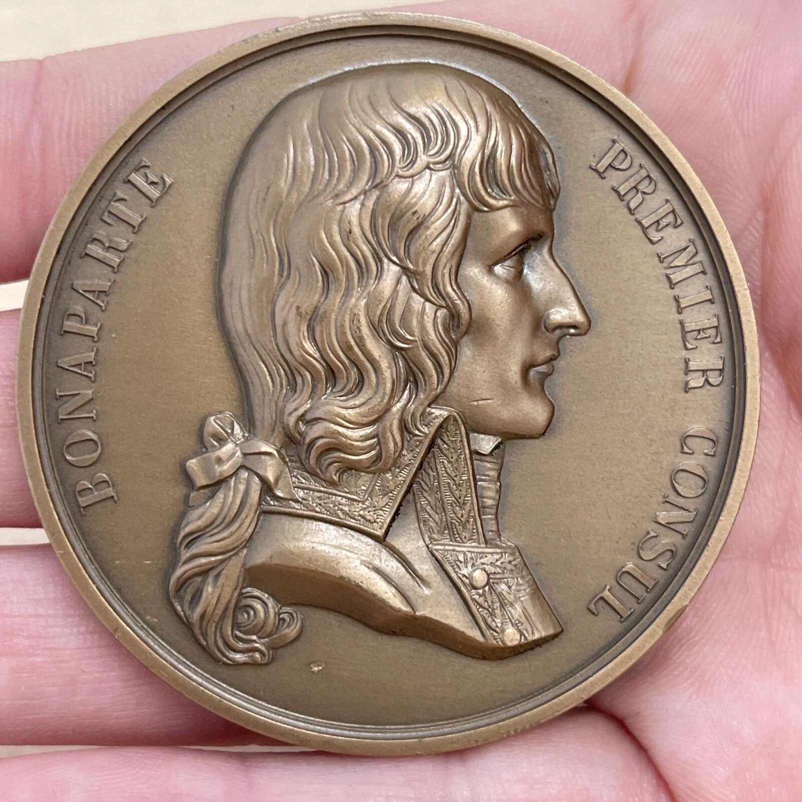 Médaille Bonaparte Premier Consul Avènement Au Consulat XVIII brumaire An VIII