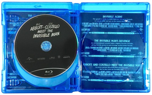 The Invisible Man: Complete 6 Film Legacy Coll (4-Disc Blu-ray, 1933) Like New! - Bild 5 von 5