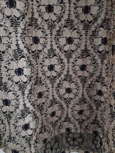 Gold And Black Floral Party Top Size 20 - Picture 2 of 2