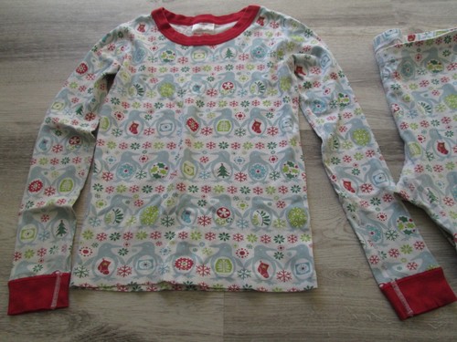 ❤ HANNA ANDERSSON boys girls Penguin pajamas 150 cotton 12 pastel blue - Picture 17 of 23