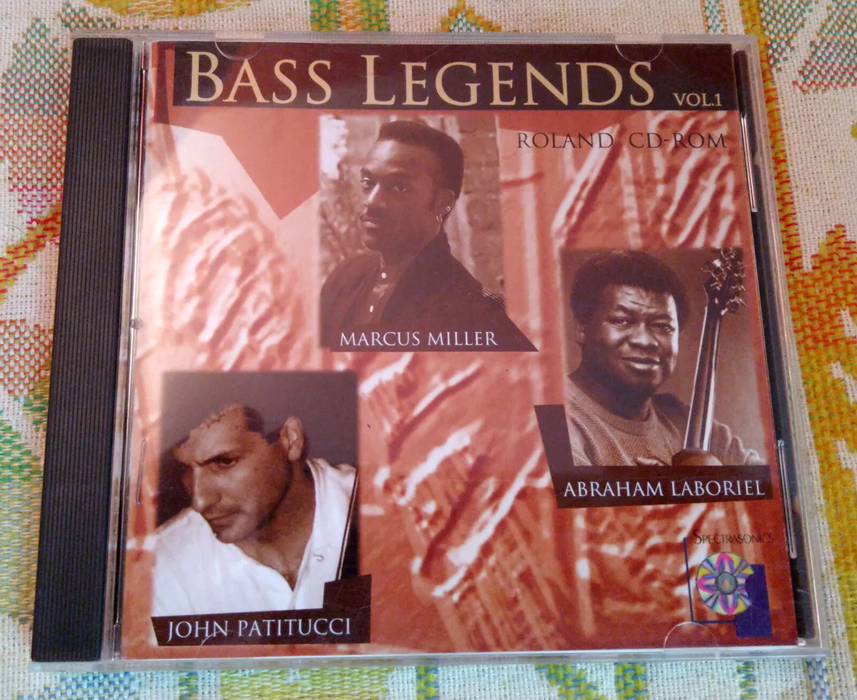 Bass Legends Vol.1 Roland BLR-01 Samples CD-ROM Library