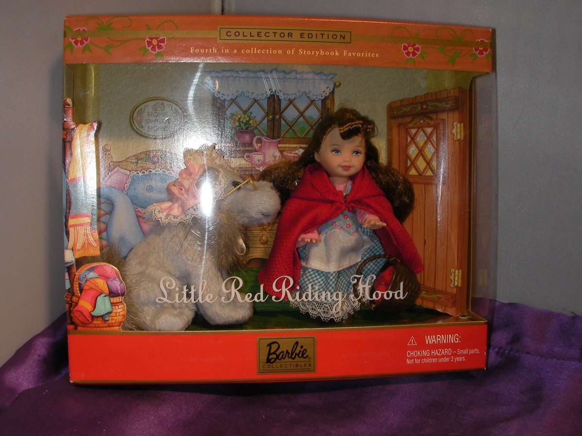 2001 Barbie Collectibles Little Red Riding Hood Mattel NIB 