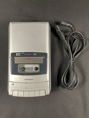 Radio Shack CTR-121 - Cassette Player Works - Voice Recorder Doesn’t Work