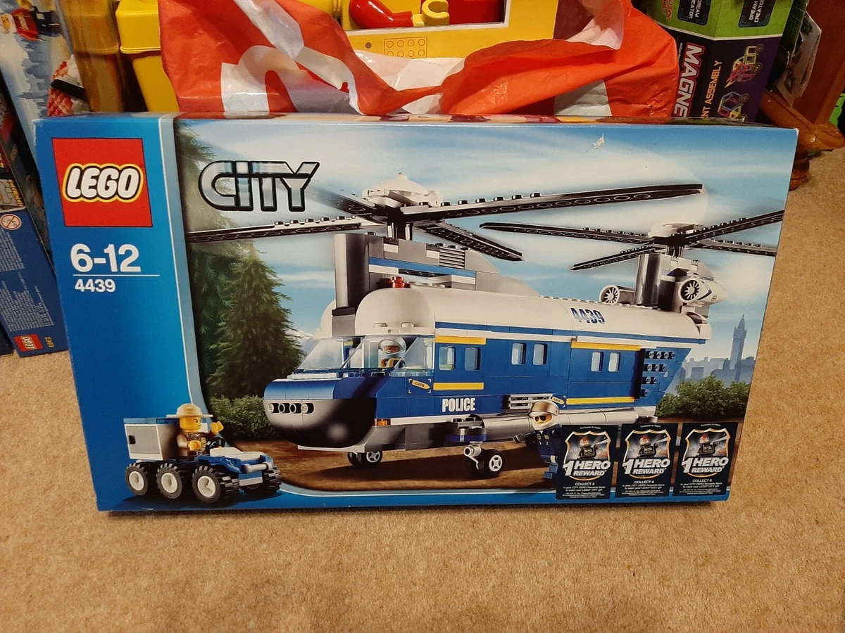 LEGO City Heavy Lift Helicopter 4439 Retired Set New Sealed