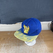 Pokemon Pikachu Multi colored Snapback Youth Kids Hat Cap 2017 Nintendo