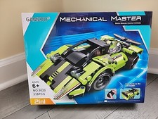 NEW SEALED - Gamzoo Mechanical Master 2in1 - Remote Control Car Green Racecar