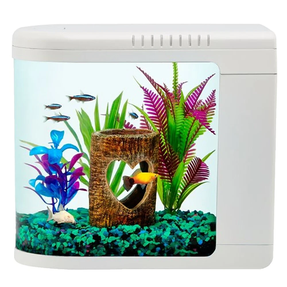 Пластиковая подставка для аквариумов с круглыми акриловыми резервуарами и резервуарами